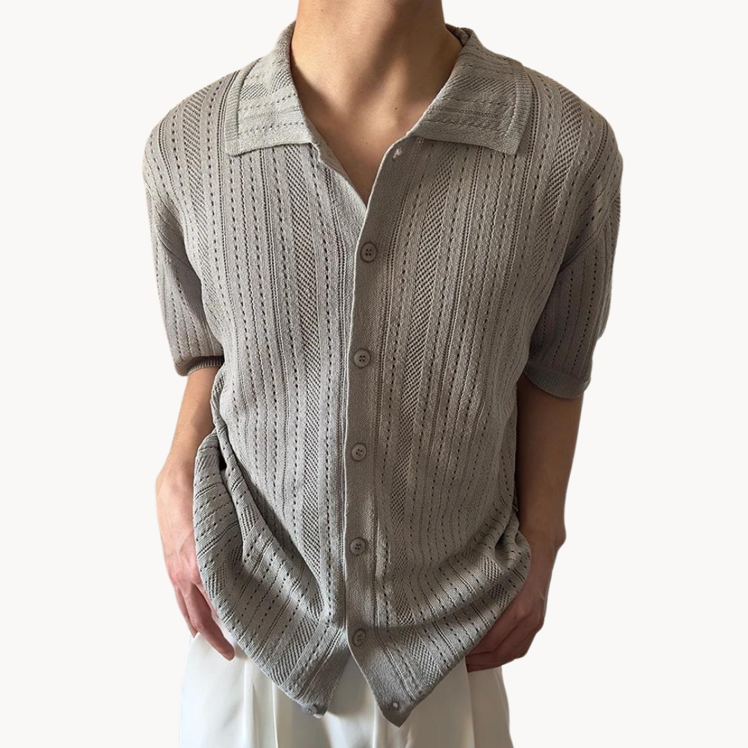 Openwork Crochet - Shirt