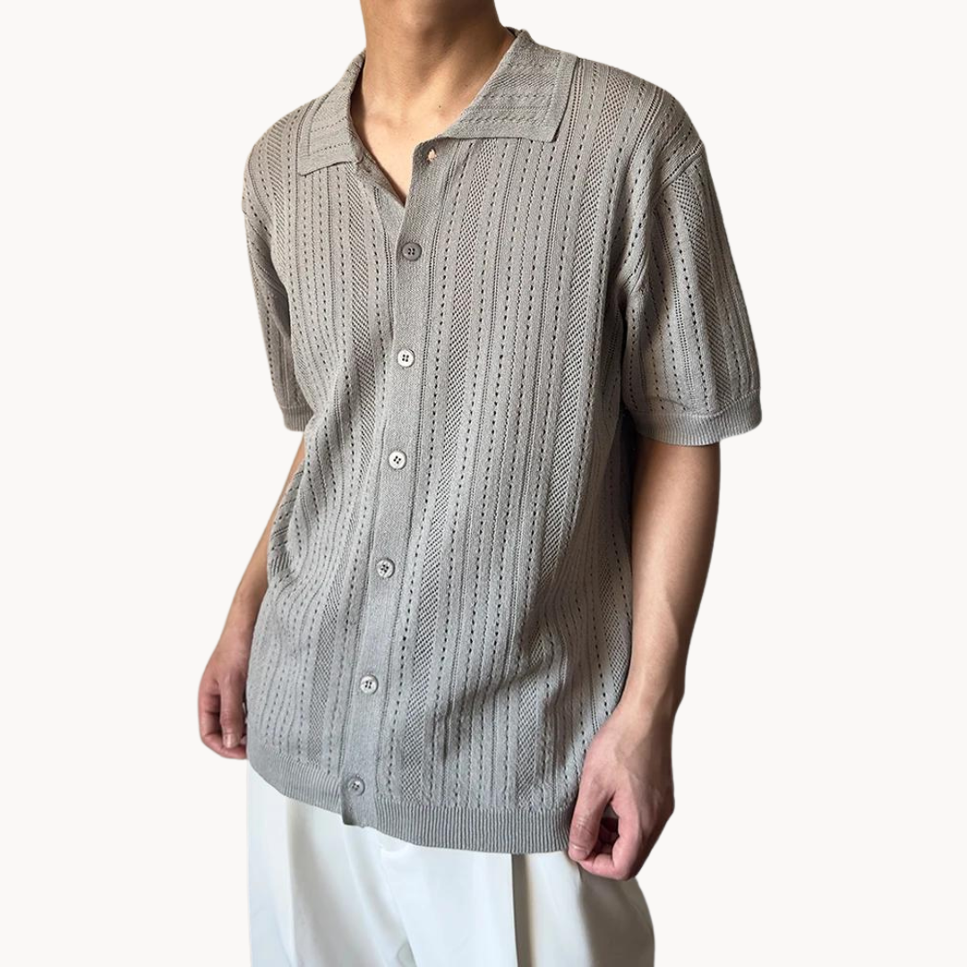 Openwork Crochet - Shirt