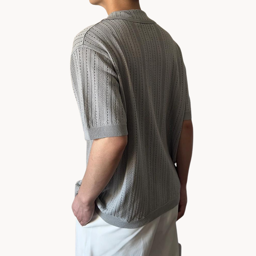 Openwork Crochet - Shirt