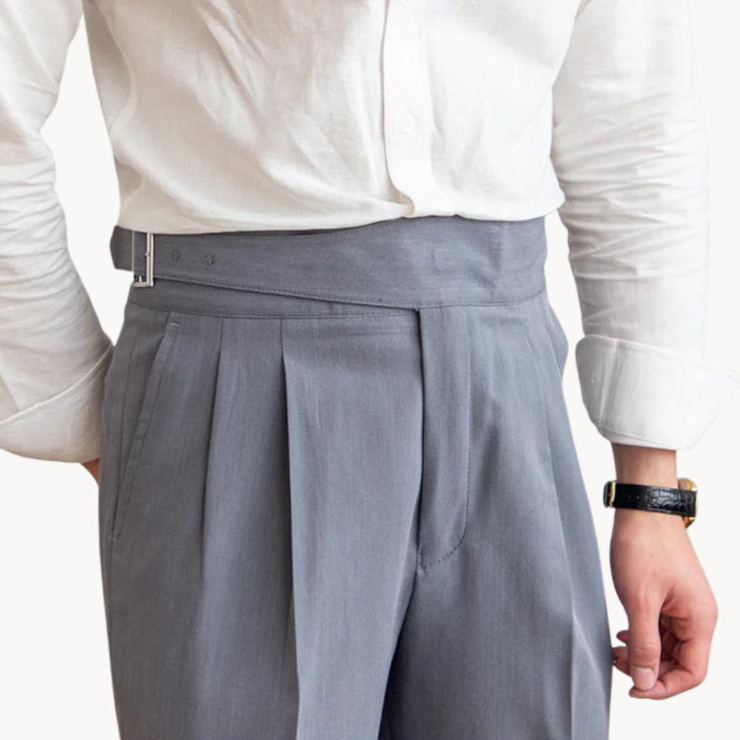 Costa Pleated Gurkha - Trouser