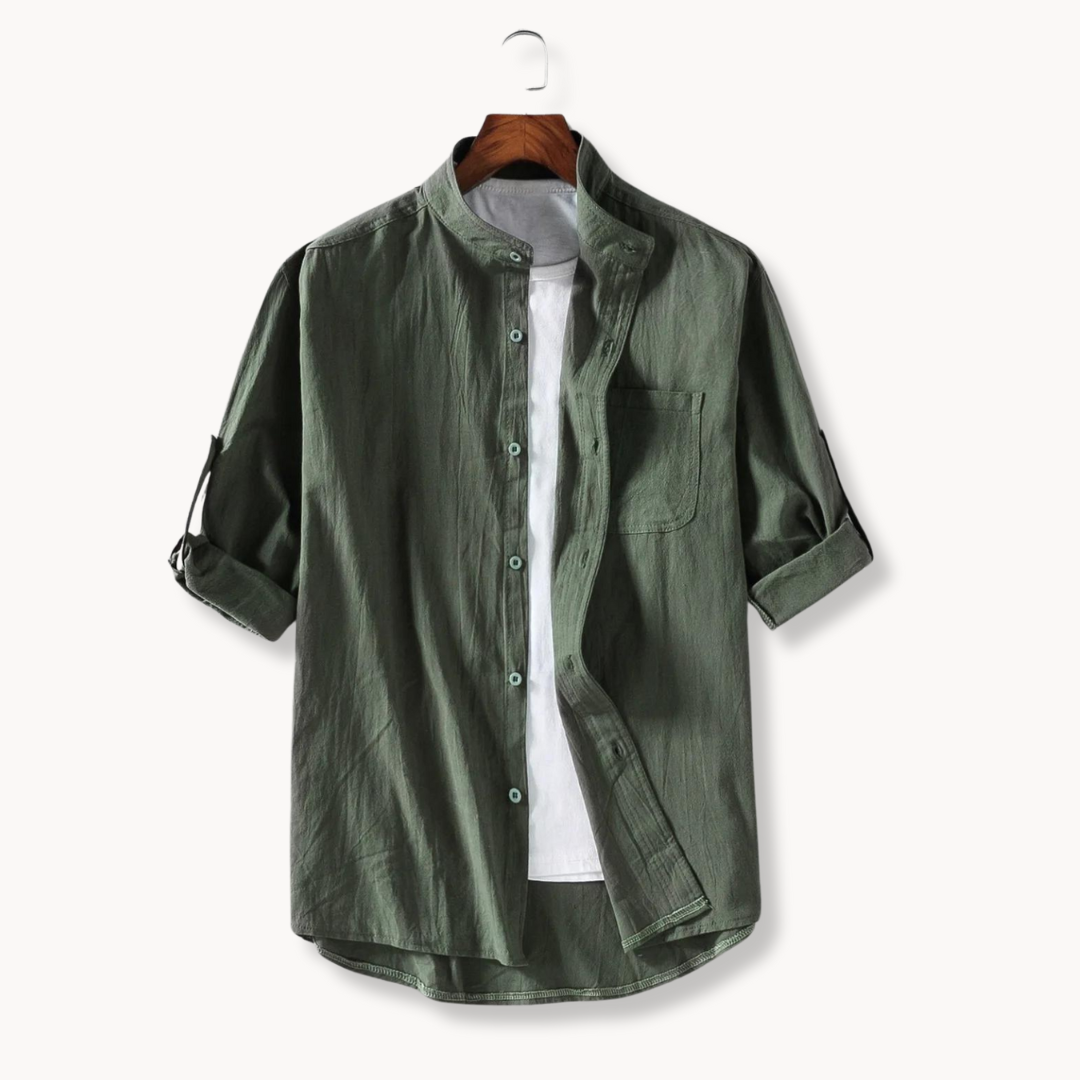Lightweight Airy Button-Up - Shirt