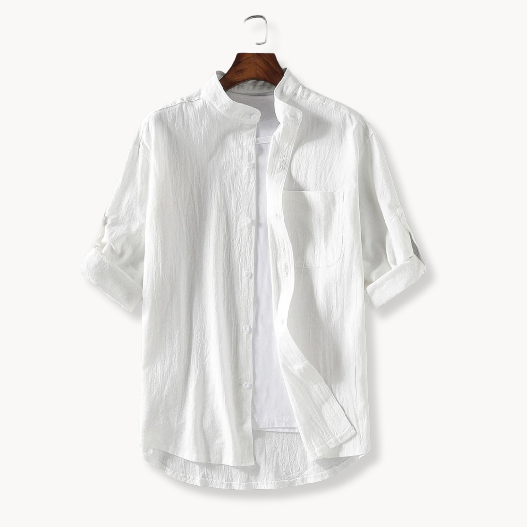 Lightweight Airy Button-Up - Shirt