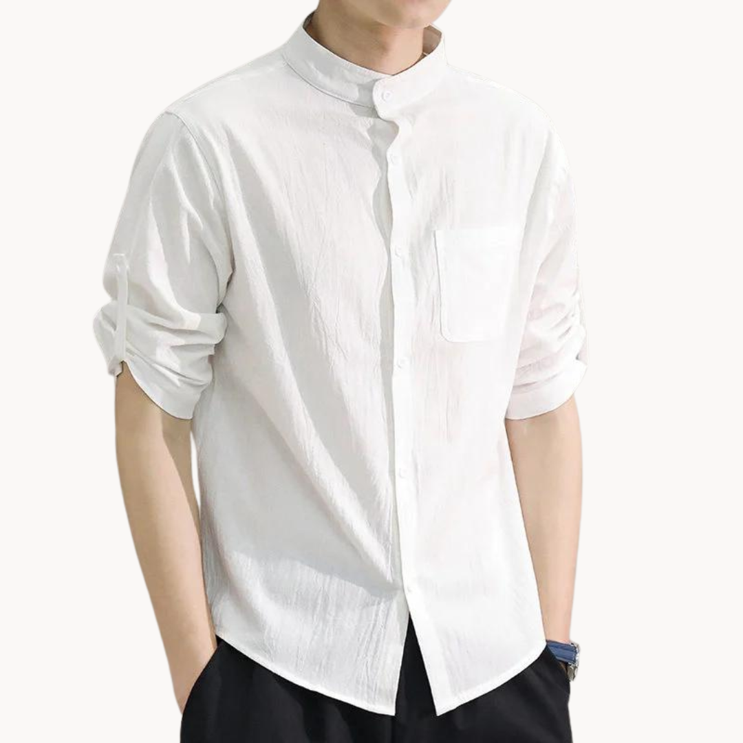 Lightweight Airy Button-Up - Shirt
