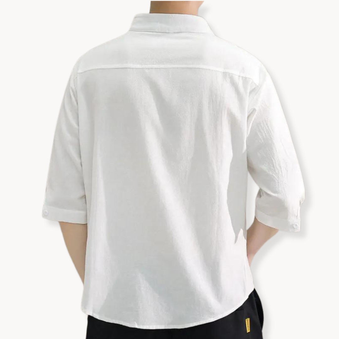 Lightweight Airy Button-Up - Shirt