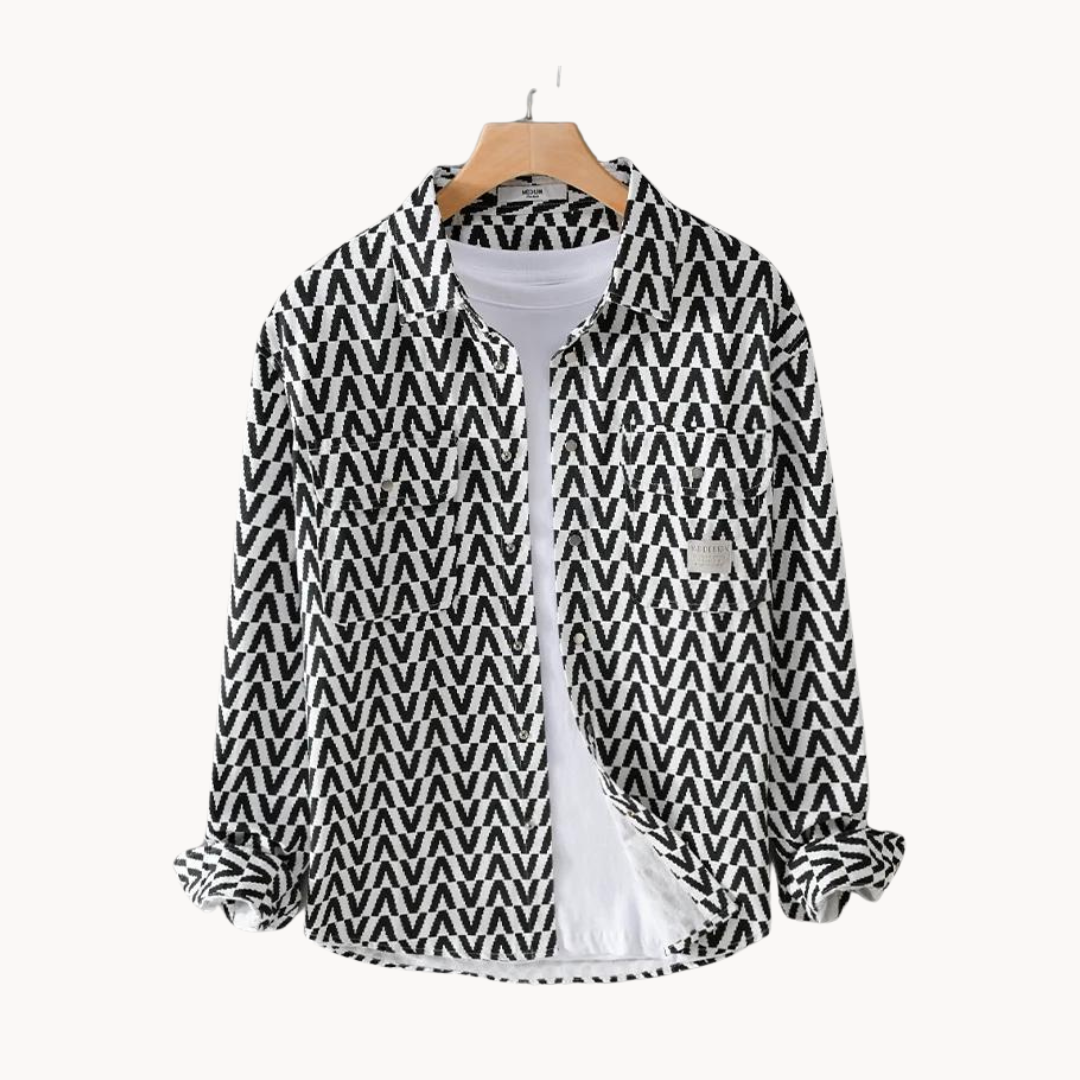 Kjell Cotton Button-Down - Shirt