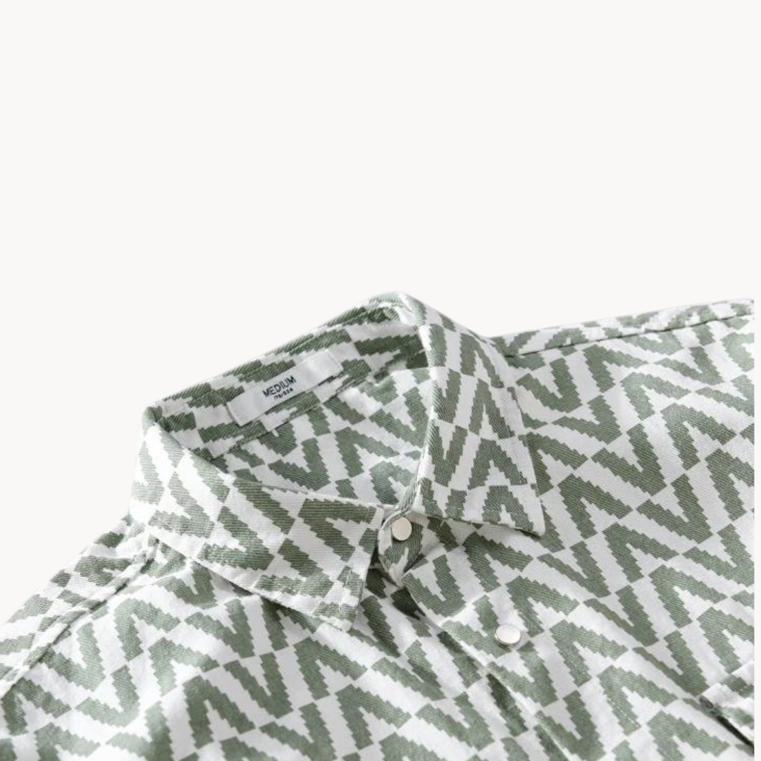Kjell Cotton Button-Down - Shirt