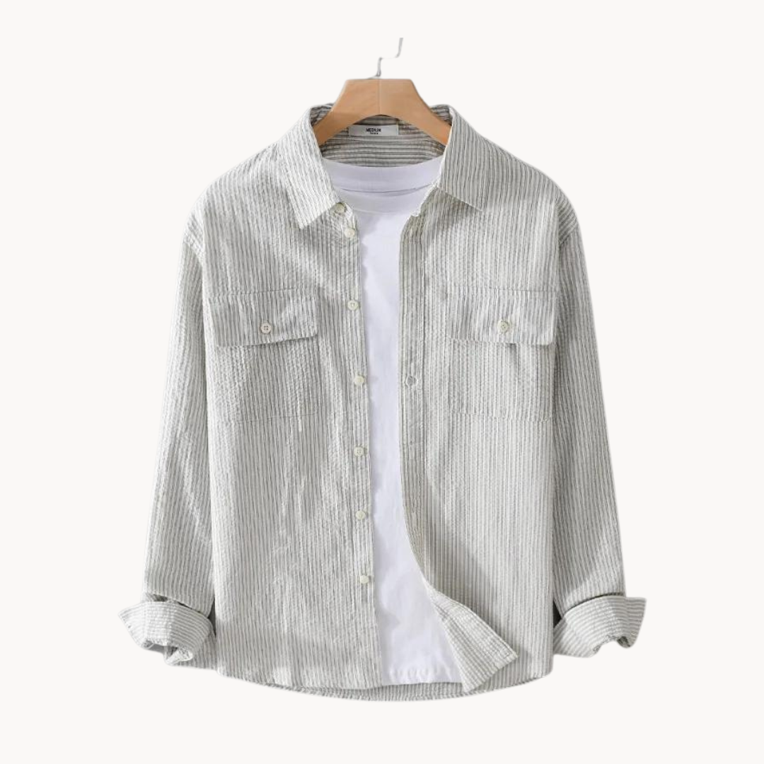 Paavo Striped Button-Up - Shirt