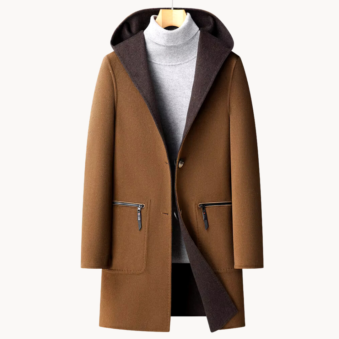 Wool Overcoat - Coat
