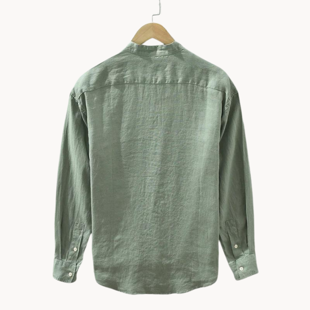 Linen Button-Front - Shirt