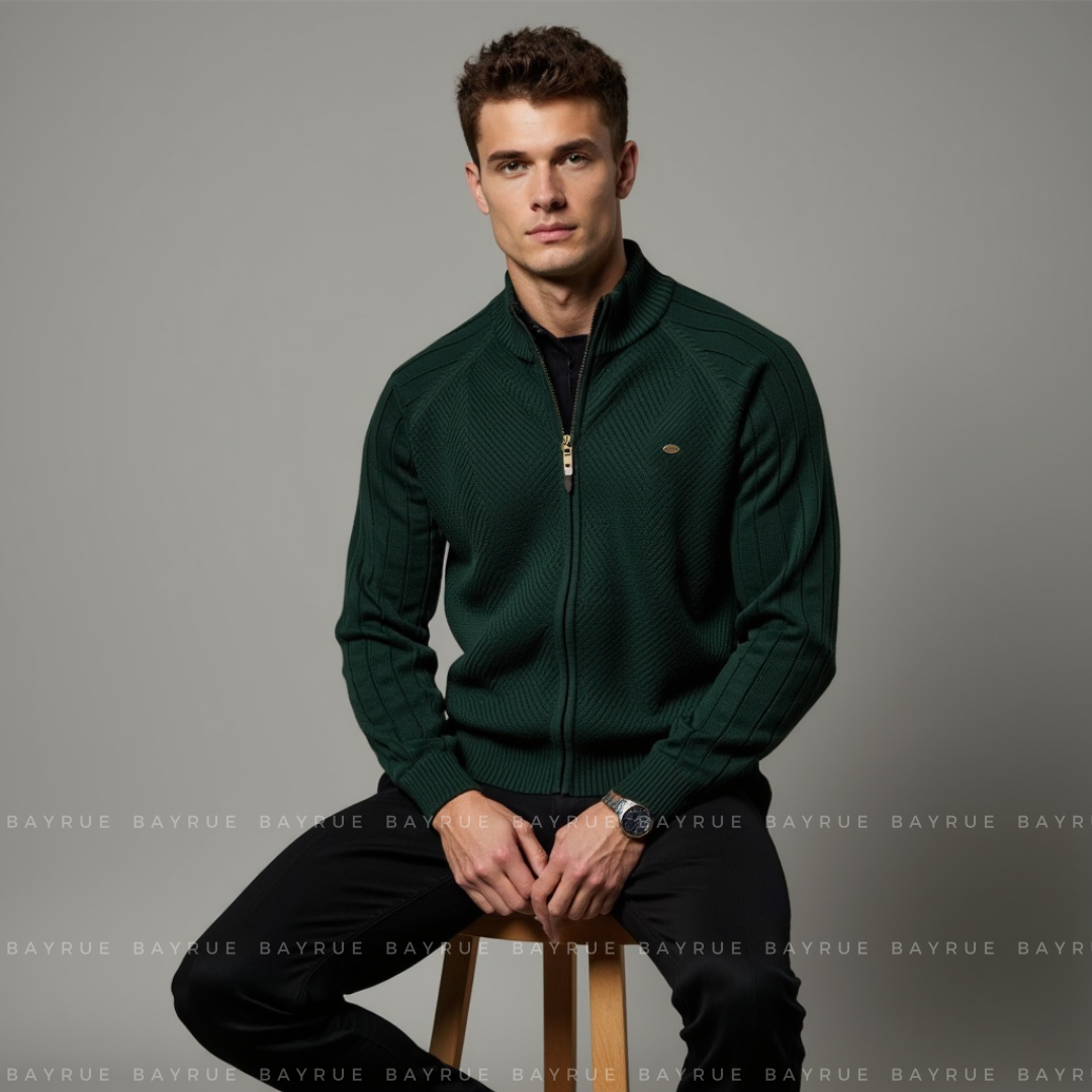 Vance Zip-Up Knit - Sweater