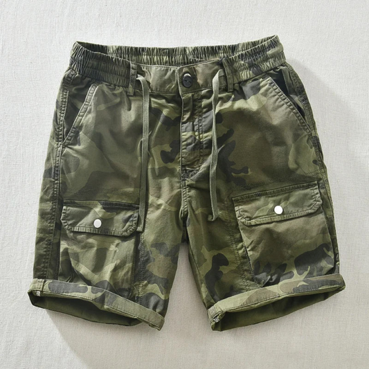 Barcelona Camouflage Print - Shorts CASA LARO MEN