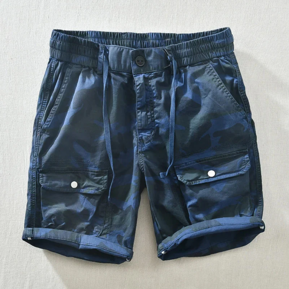 Barcelona Camouflage Print - Shorts CASA LARO MEN