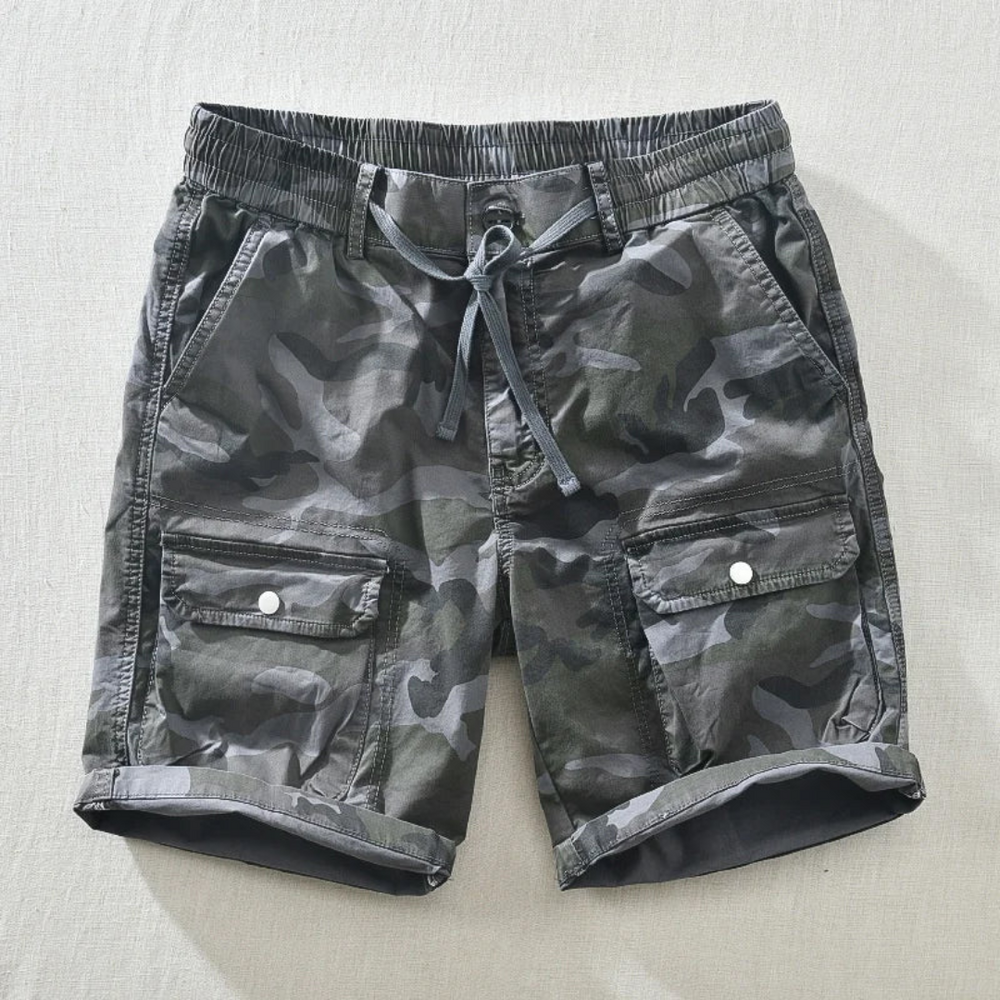 Barcelona Camouflage Print - Shorts CASA LARO MEN