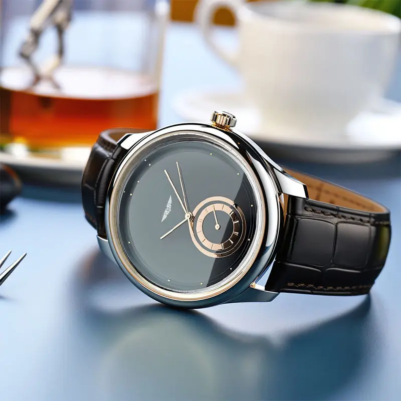 Baron Leather Strap Classic - Watch CASA LARO MEN