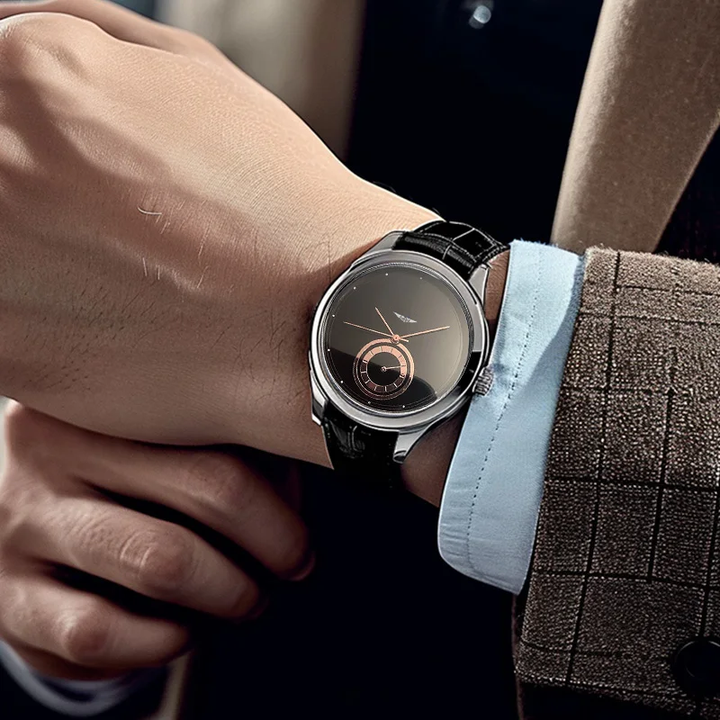 Baron Leather Strap Classic - Watch CASA LARO MEN