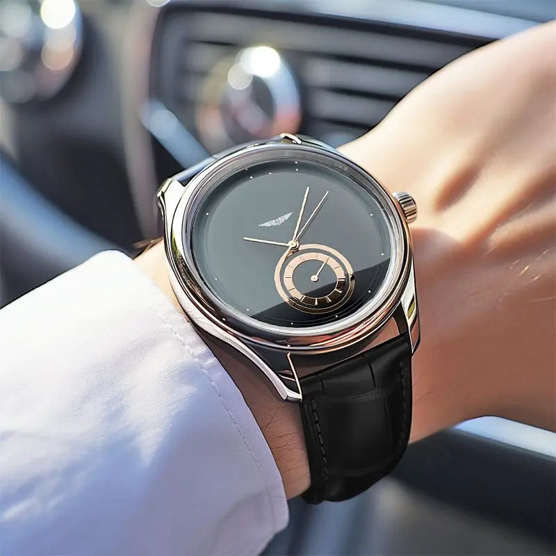 Baron Leather Strap Classic - Watch CASA LARO MEN