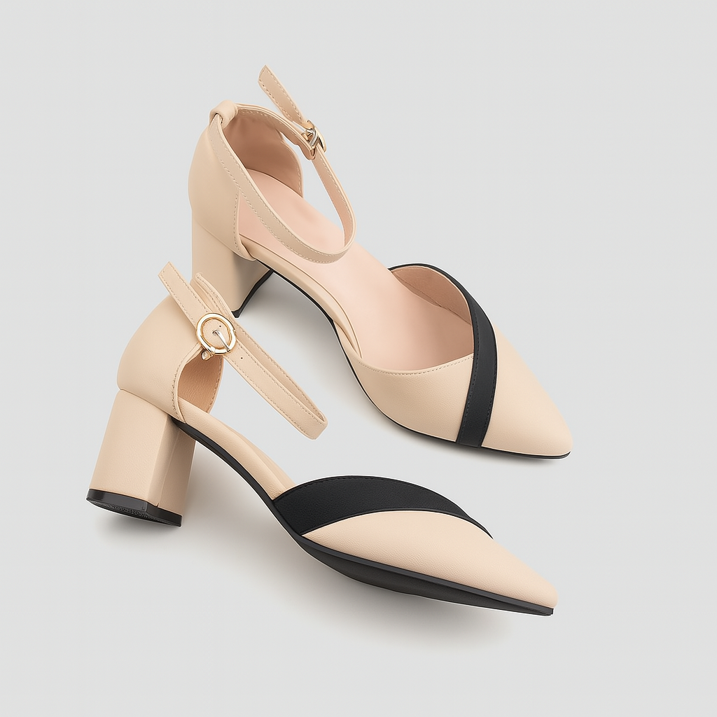 Camille Suede - Block Heels