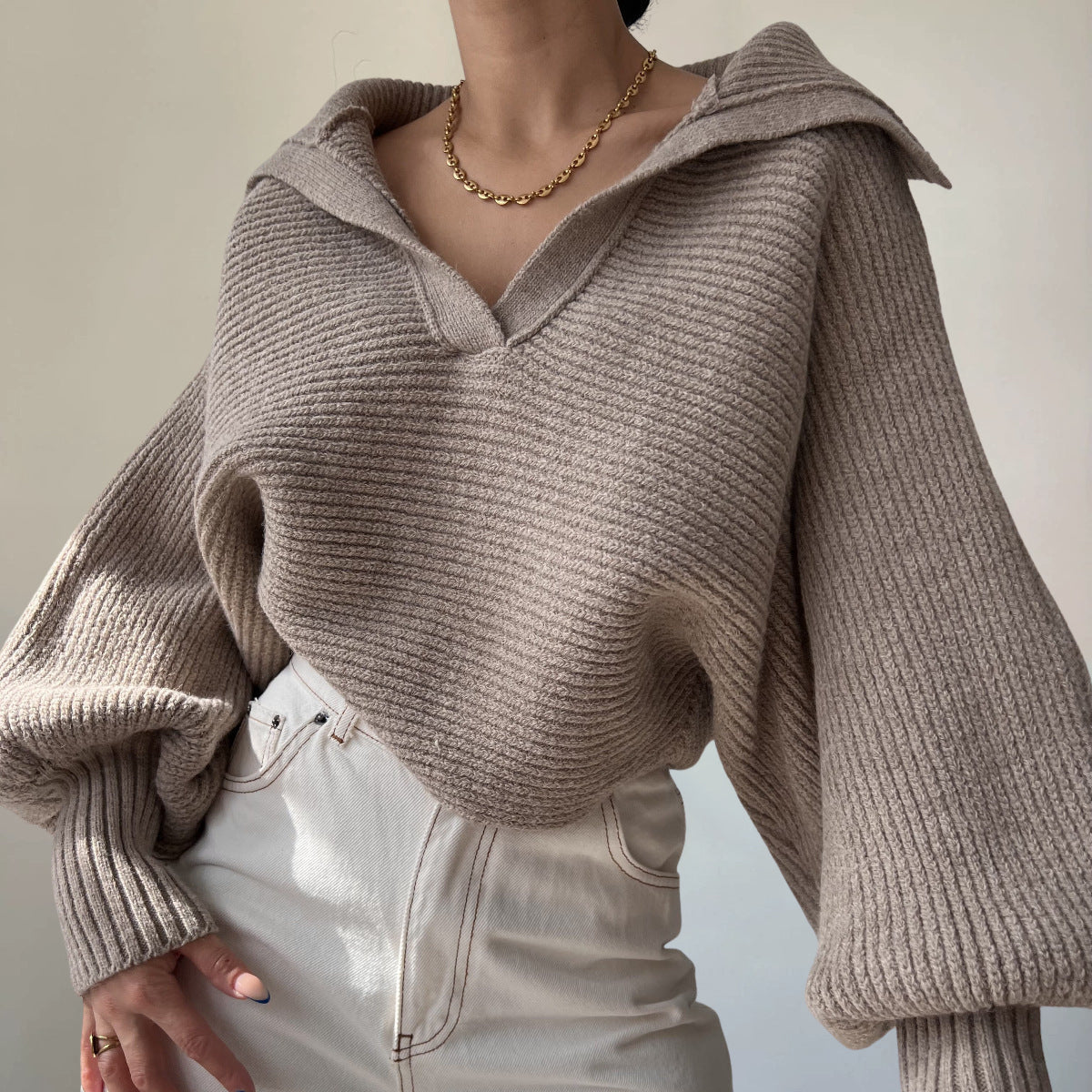 Bella Ribbed Knit - Sweater CASA LARO