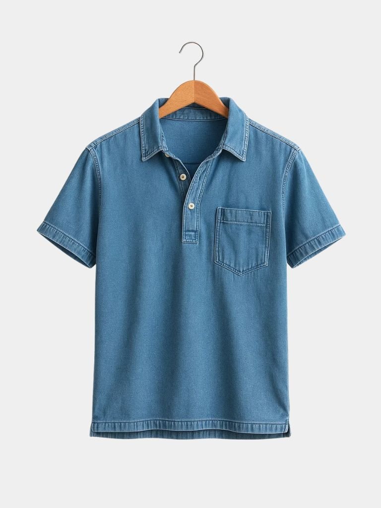 Bethlehem Blues Polo Shirt – Casa  Laro CASA LARO