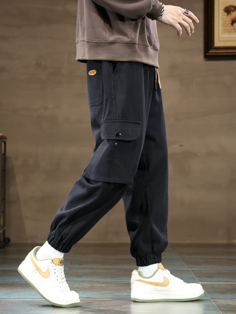 Black Streetwear - Joggers CASA LARO MEN