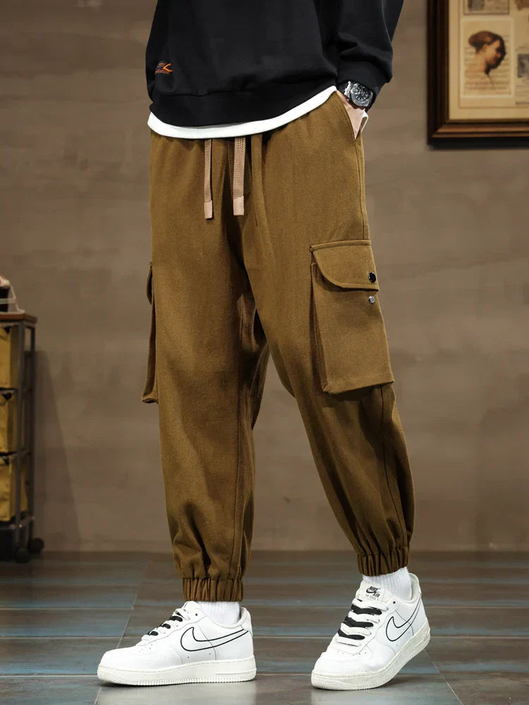 Black Streetwear - Joggers CASA LARO MEN