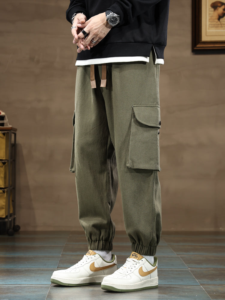 Black Streetwear - Joggers CASA LARO MEN