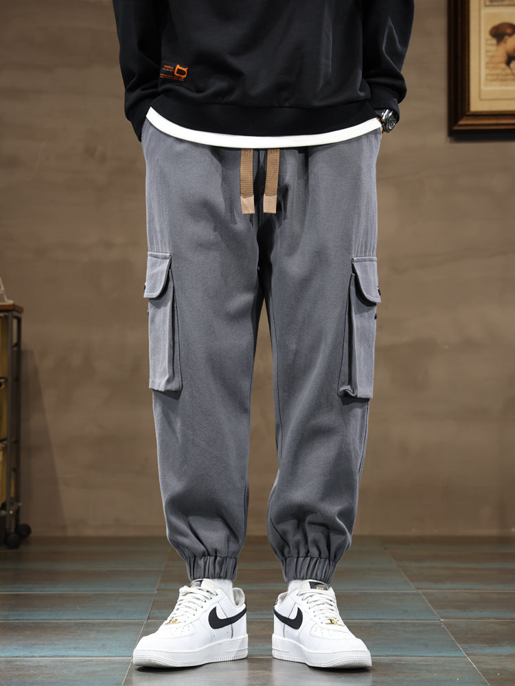 Black Streetwear - Joggers CASA LARO MEN