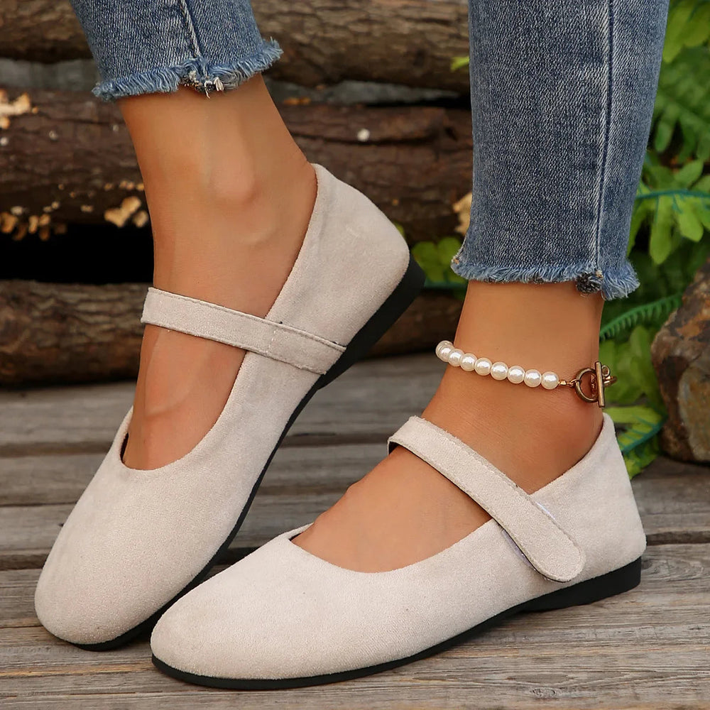 Black Suede - Flats CASA LARO WOMEN