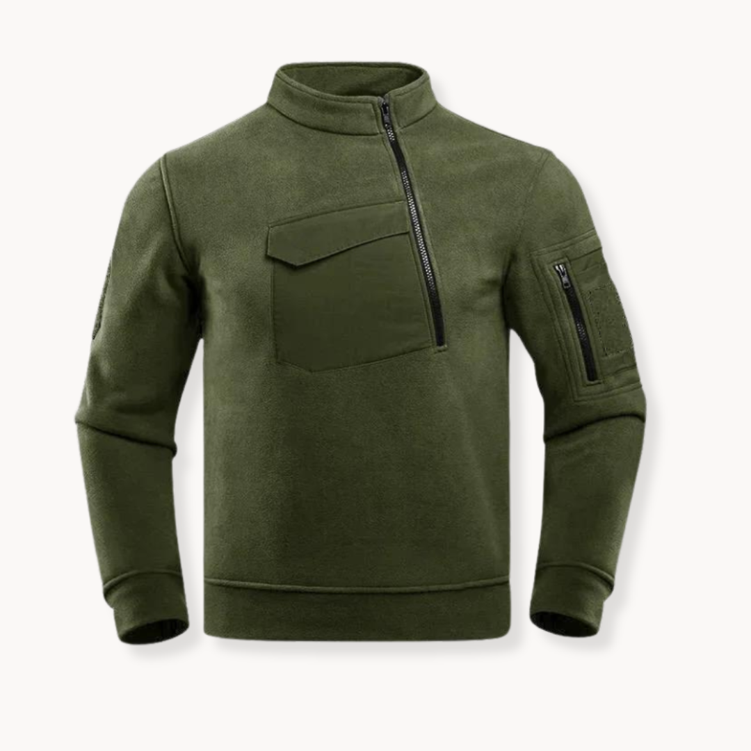 Black Tactical Fleece - Jacket CASA LARO MEN