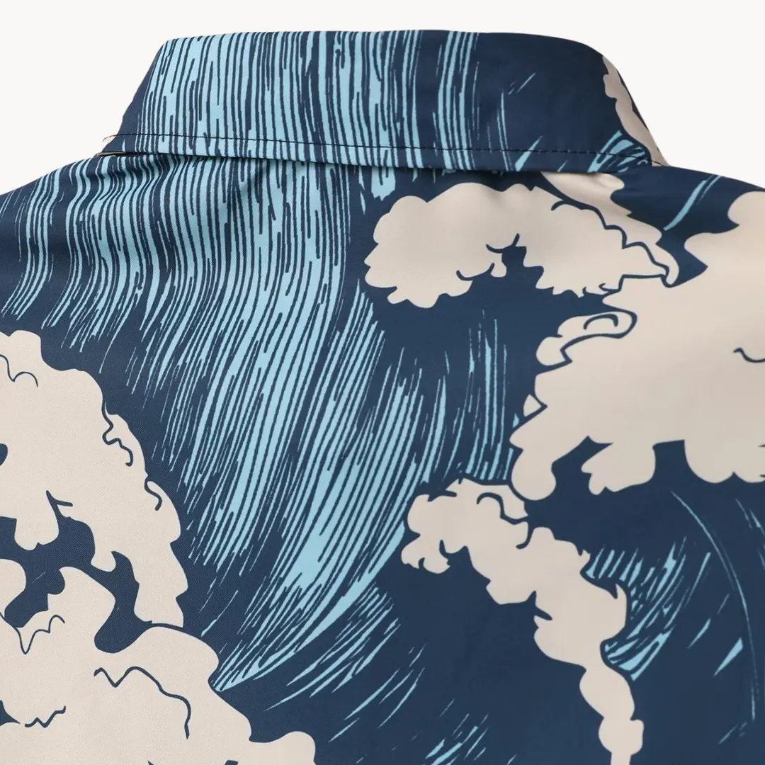 Blue Oversized - Top CASA LARO