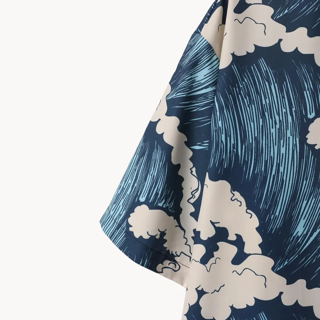 Blue Oversized - Top CASA LARO