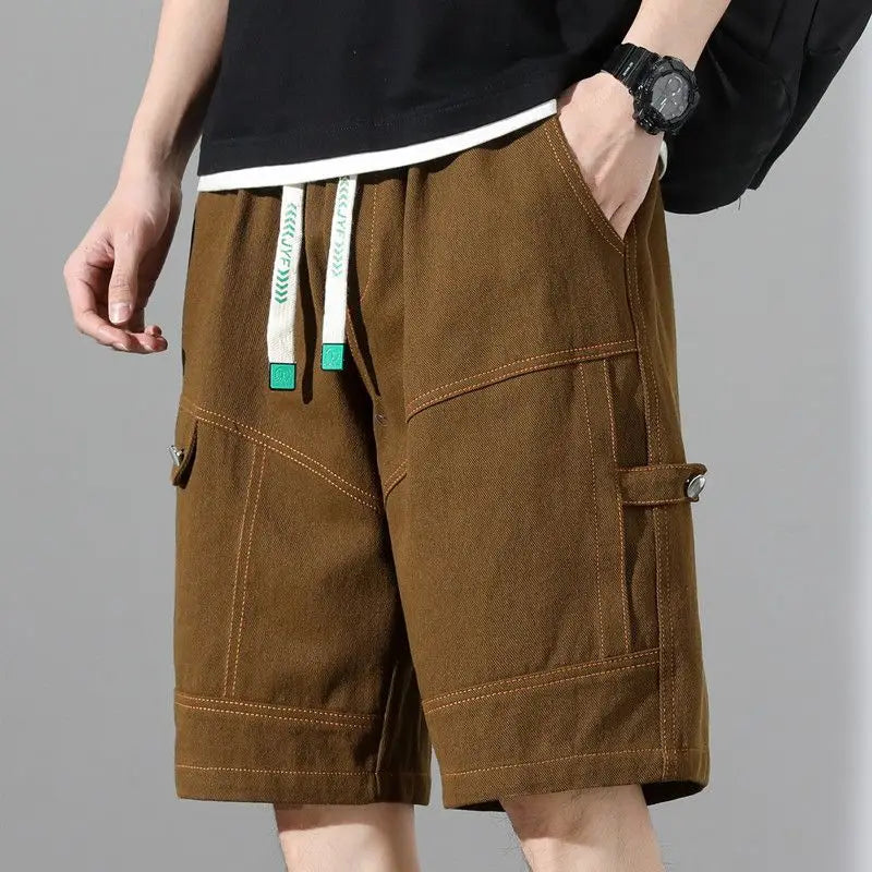 Bordeaux Canvas Utility - Shorts CASA LARO MEN