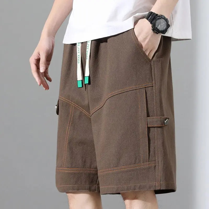Bordeaux Canvas Utility - Shorts CASA LARO MEN