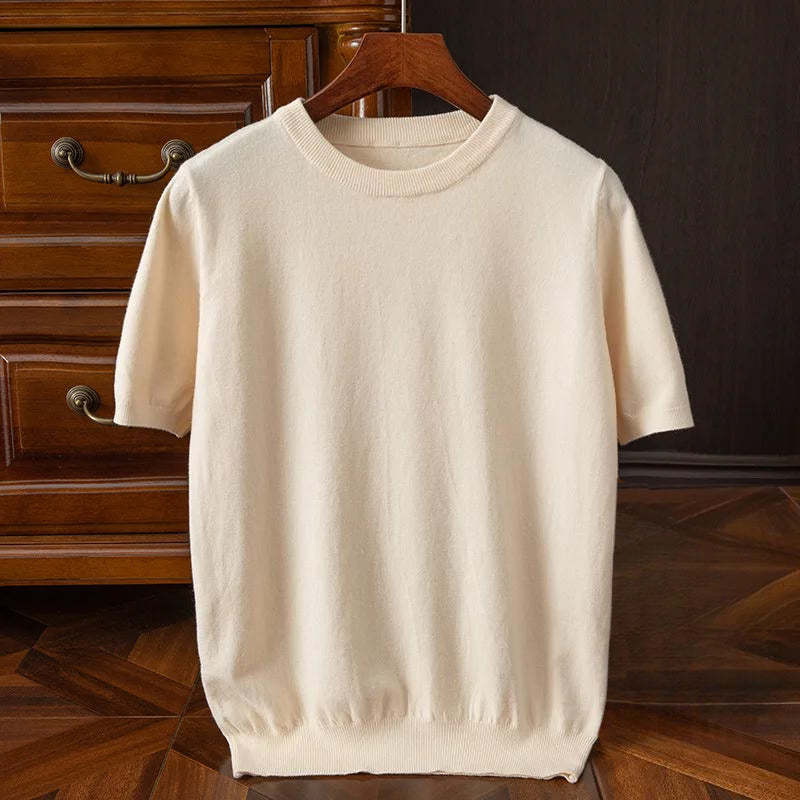 Bordeaux Cashmere - T-Shirt CASA LARO MEN
