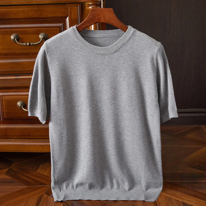 Bordeaux Cashmere - T-Shirt CASA LARO MEN