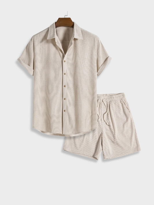 Bordeaux Corduroy - Two-Piece Set CASA LARO MEN