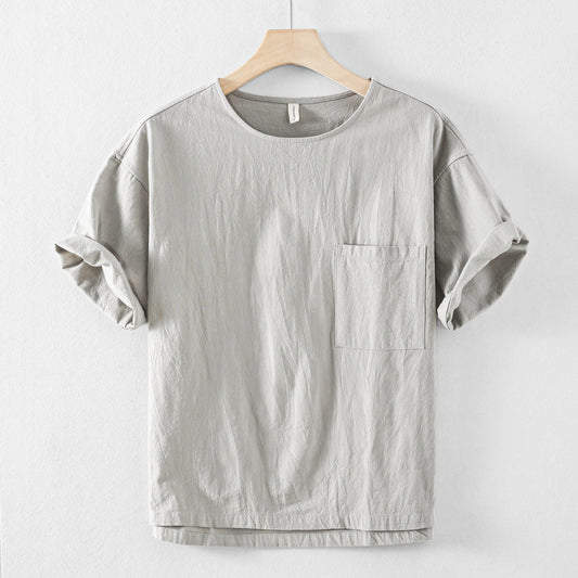 Bordeaux Cotton - T-Shirt CASA LARO MEN