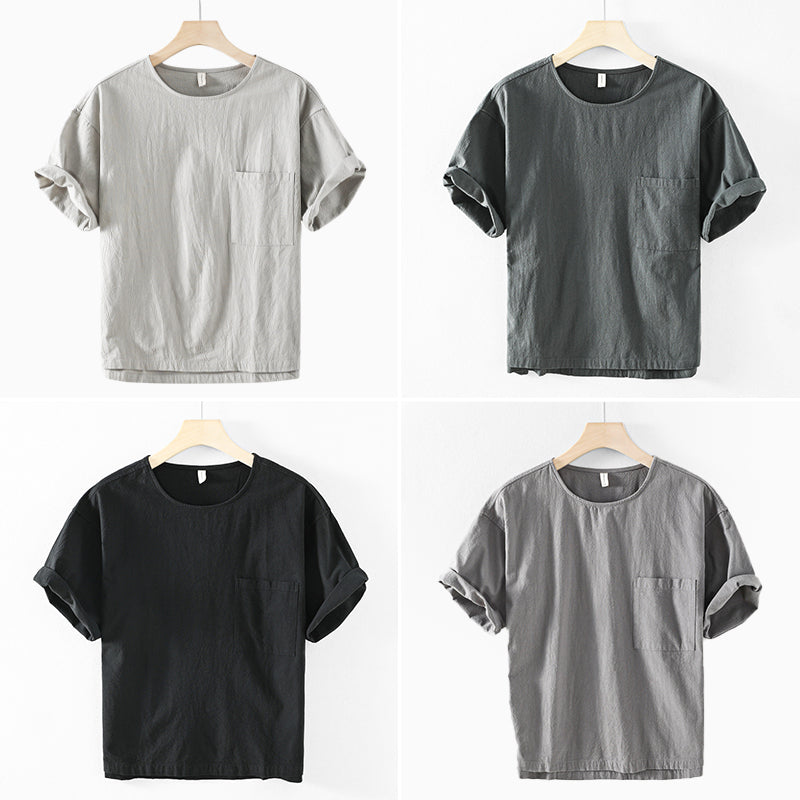 Bordeaux Cotton - T-Shirt CASA LARO MEN