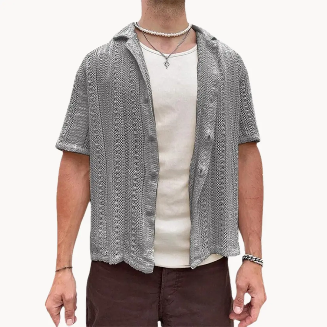 Breathable Cabana Mesh - T-Shirt CASA LARO