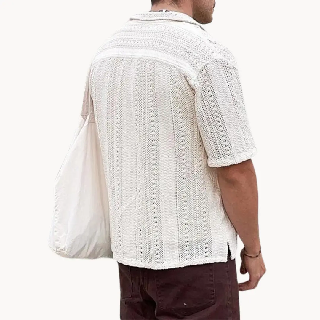 Breathable Cabana Mesh - T-Shirt CASA LARO