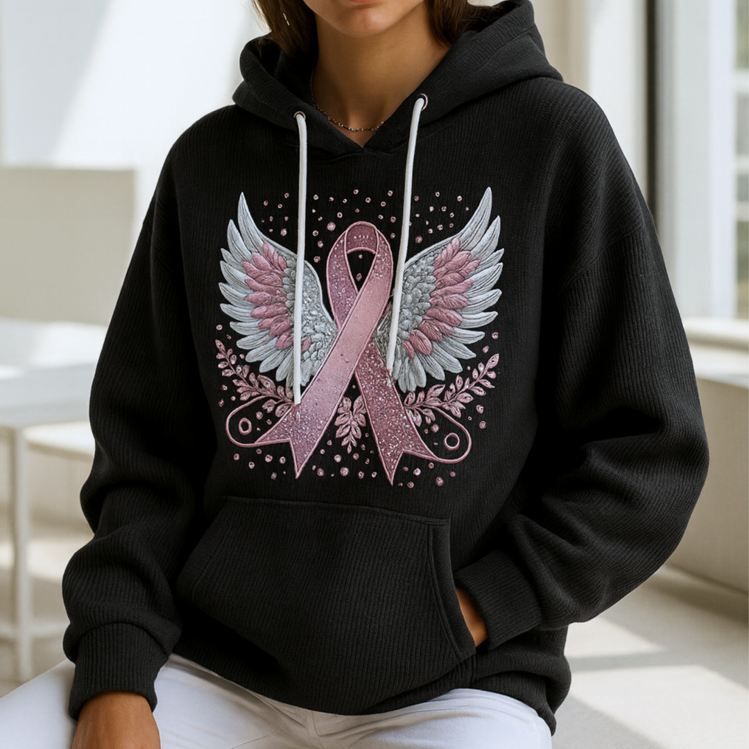 Briana - Sweater with Breast Cancer Ribbon CASA LARO WOMEN