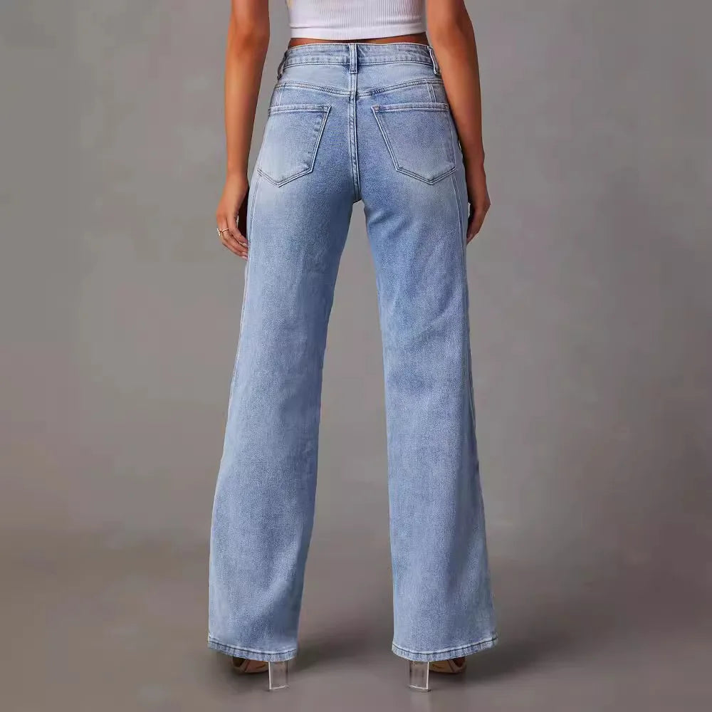Briona Wide Leg Denim - Jeans CASA LARO