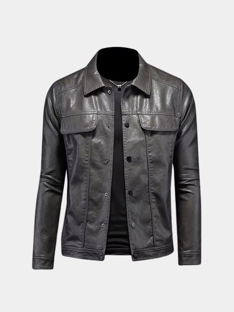 Bronze Rebel Leather Jacket – Casa  Laro CASA LARO