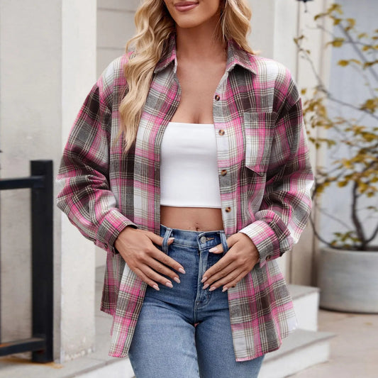 Brushed Cotton Flannel - Shirt CASA LARO