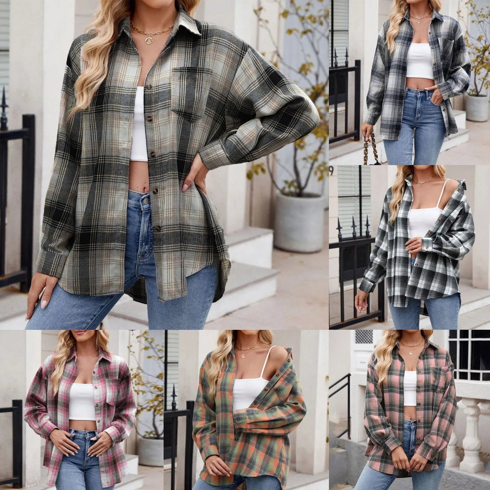 Brushed Cotton Flannel - Shirt CASA LARO