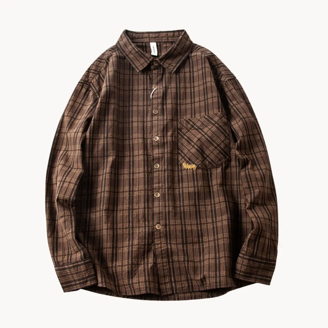 Brushed Flannel Button-Down - Shirt CASA LARO