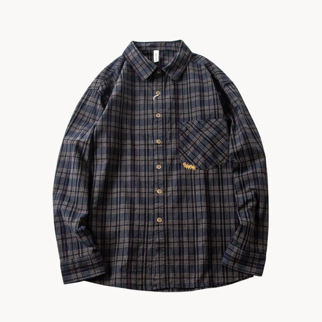 Brushed Flannel Button-Down - Shirt CASA LARO