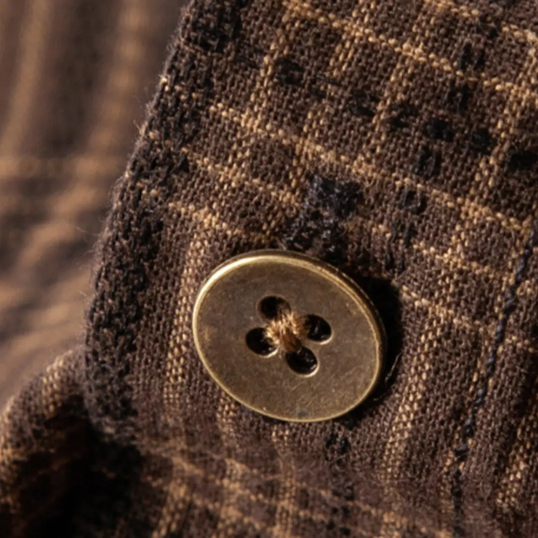 Brushed Flannel Button-Down - Shirt CASA LARO