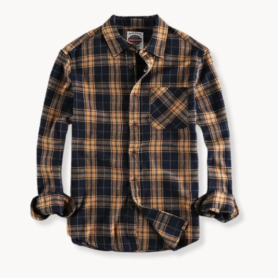 Brushed Flannel Long Sleeve - Shirt CASA LARO