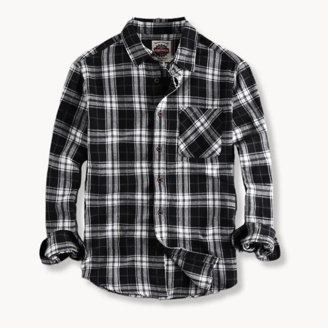 Brushed Flannel Long Sleeve - Shirt CASA LARO